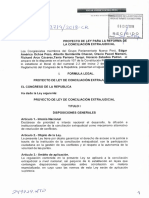 Proyecto de la Ley de la Reforma de la Ley de Conciiacion Extrajudicial 2018.pdf