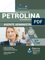 Apostila Digital C Mara Municipal de Petrolina - Pe - 2019 - Agente Administrativo PDF PDF