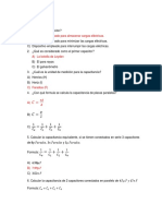 Capacitores y Ley de Ohm