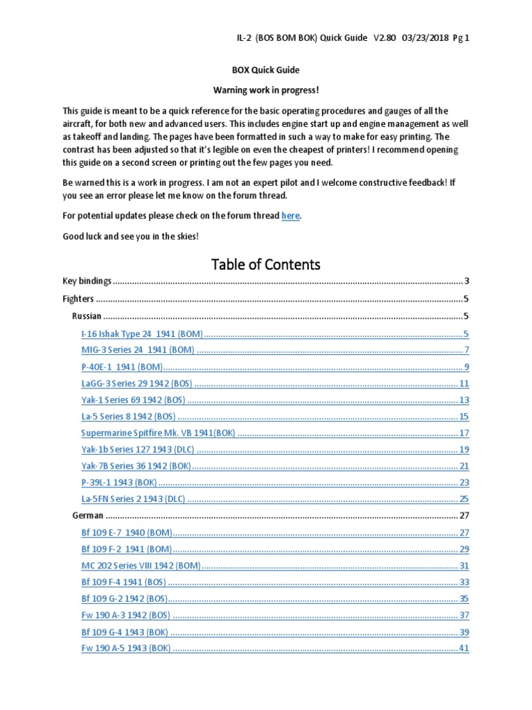 BOX Quick Guide V2.8 PDF | PDF | Turbocharger | Rudder