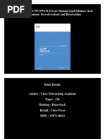 PDF CCNP SWITCH Lab Manual (2nd Edition) (Lab Companion) Free Download and Read Online