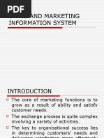 Sales and Marketing Information System