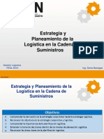 Estrategia y Planeamiento de La Logística en La Cadena de Suministros