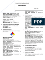 MSDS Carbon Dioxide Liquid