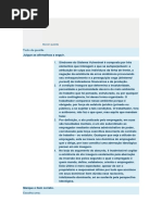 Tarefa 2 Gerenciamento de Risco