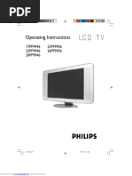 LCD TV: Operating Instructions