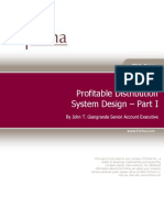 Profitable Distribution System Design Pt 1