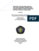 Implementasi Sistem Pengenalan Perangkat Dan Layanan Sensor Dan Aktuator Pada Rumah Cerdas Berbasis Arsitektur Publish - 1 PDF