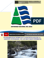 1. Gestion de Recursos Hidricos ANA