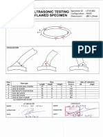 Ultrasonic Testing Flawed Specimen: UT-N-002 Configuration Node Dimensions: 19mm