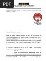 Ausência Citação Contestação - Moisés de Souza