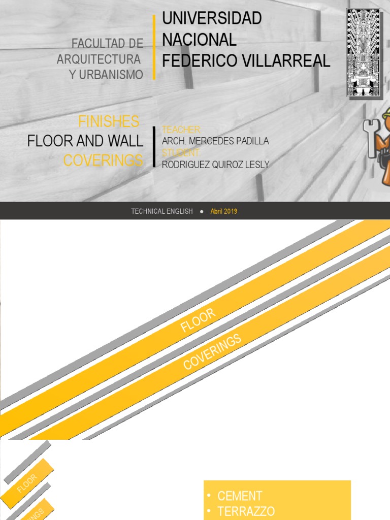 Floor and Wall Coverings Guide | PDF | Tile | Flooring