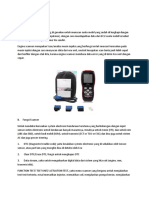 Alat Scanner dan Diagnosa Mobil