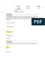 Examen práctico de derecho laboral - 63/70 puntos