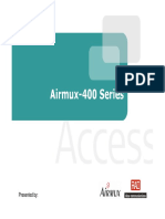 Airmux-400 Series: Presented by