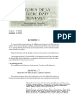 Dialnet HistoriaDeLaUniversidadBoliviana 2340517 PDF
