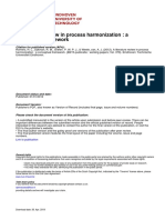 A Literature Review in Process Harmonization: A Conceptual Framework