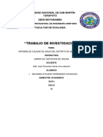 Informe de Obras de Captacion Segundof