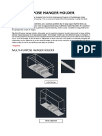 Multi-Purpose Hanger Holder