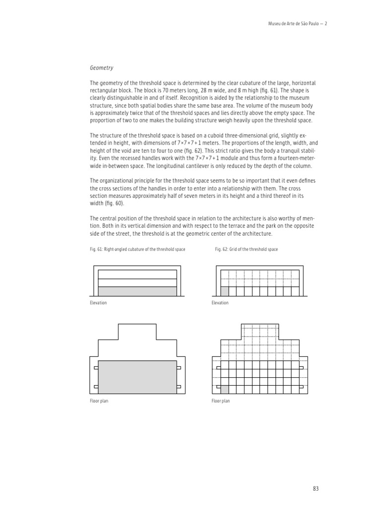 Boettger Threshold Spaces Transitions in Architecture. Analysis and