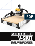 Perfiles de aluminio V-Slot: construye máquinas modulares