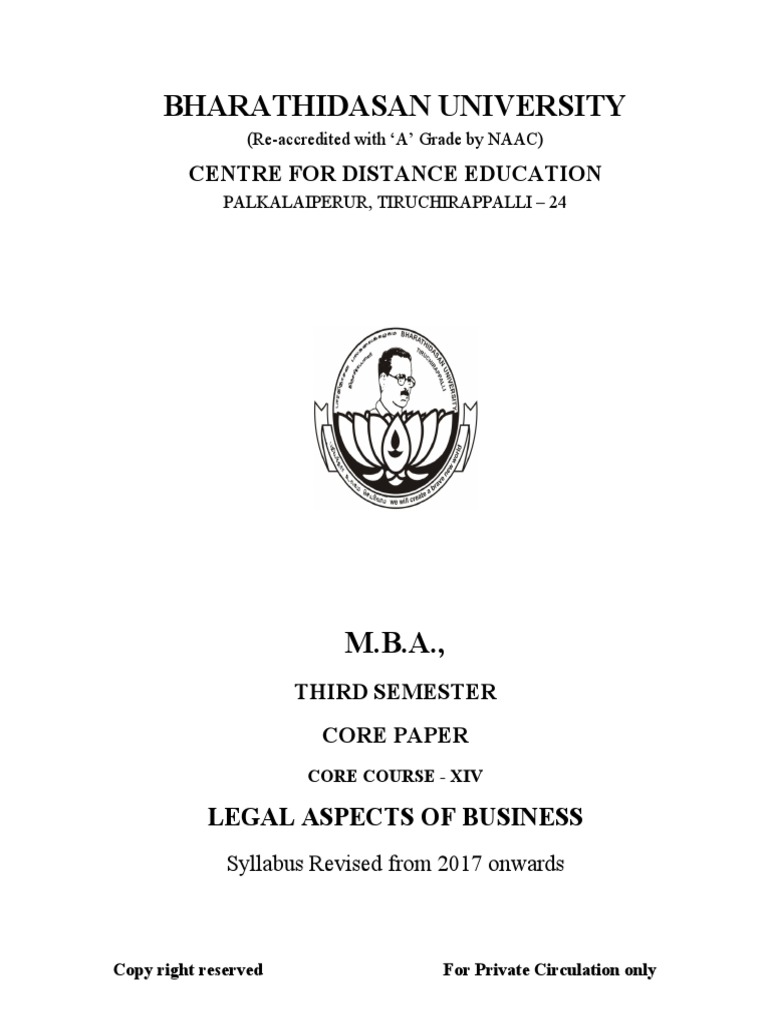 Legal Aspects Of Business Akhileshwar Pathak Pdf