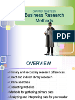 Business Research Methods: Chapter Nineteen