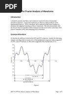 DFT Vs FFT PDF