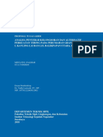 Analisa Penyebab Kelongsoran Dan Alternatif Perkuatan Tebing Pada Perumahan Grandcity Cluster L Kavling L12 Dan L15, Balikpapan Utara, Kalimantan PDF