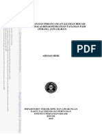 Perencanaan Dan Perancangan Saluran Irigasi Terbuka Di Balai Besar Penelitian Tanaman Padi (Subang, Jawa Barat) Ahmad Sidik PDF