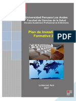 Plan de Investigacion Formativa 2017