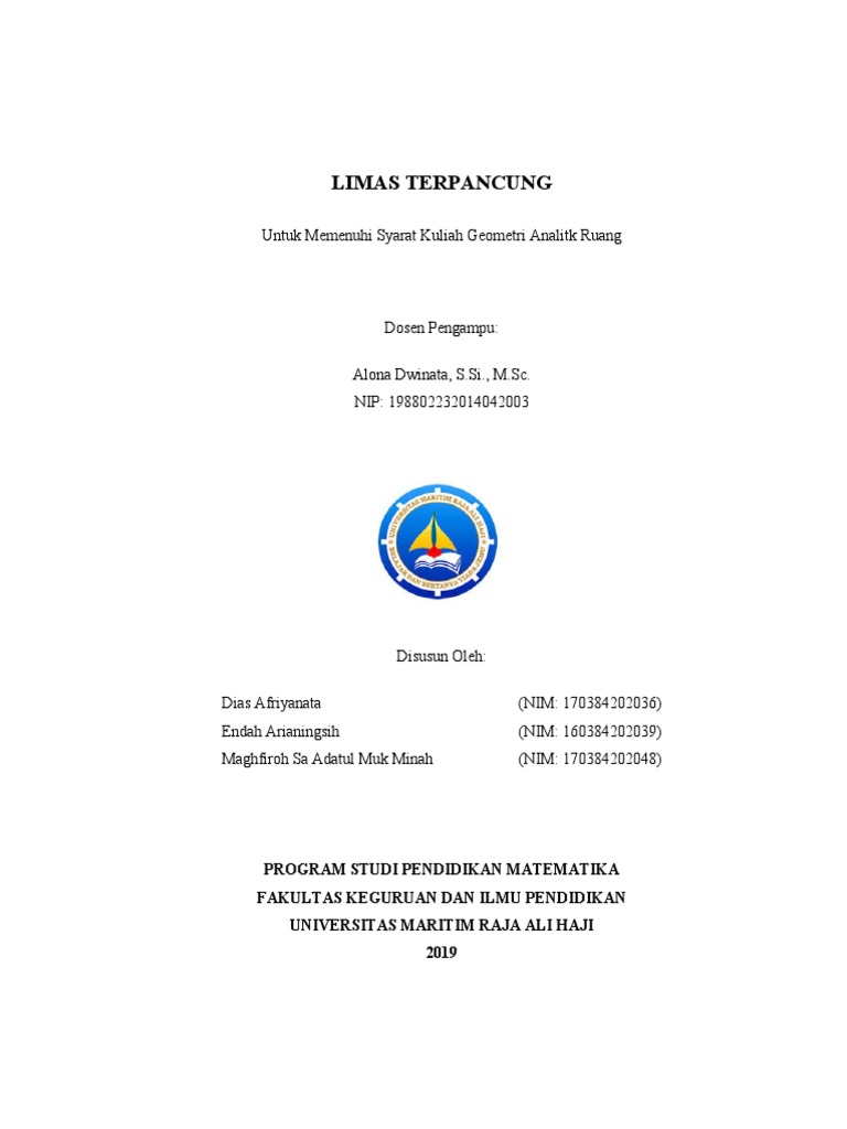 Rumus dan Gambar Limas Terpancung | PDF