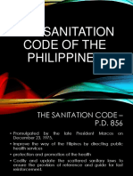 Sanitation Code