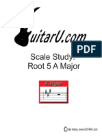 Scale Study: Root 5 A Major