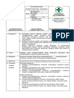 Sop Penyiapan Dan Pendistribusian Makanan