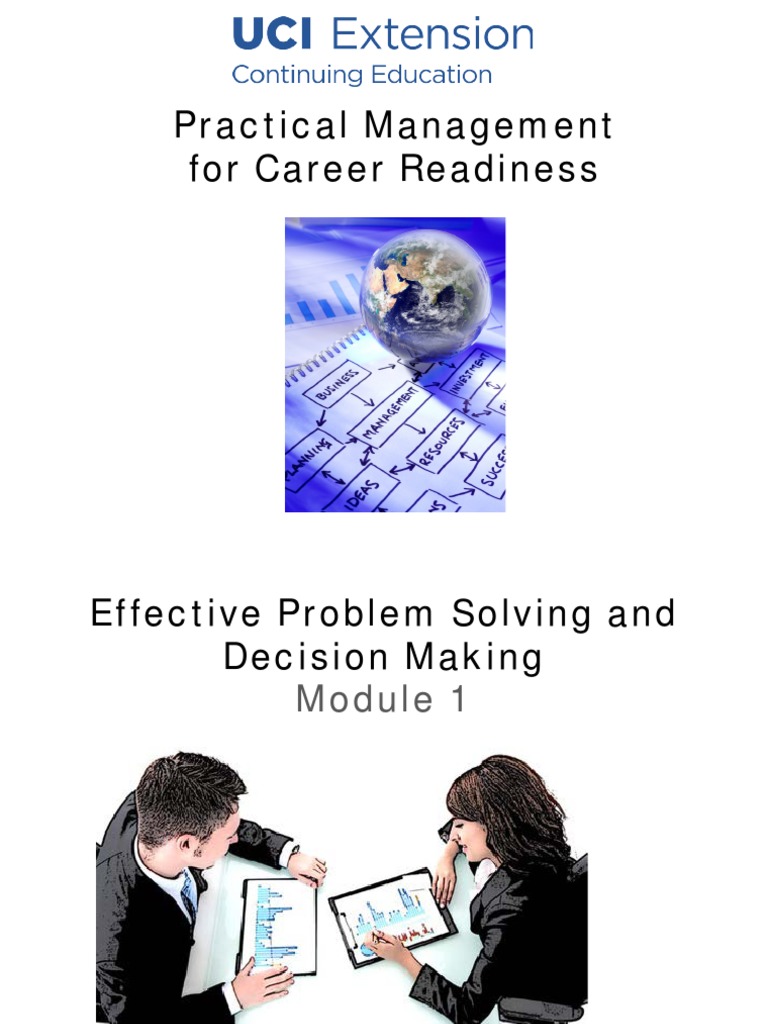 MODULE 1 - 1 Problem Solving PDF | PDF