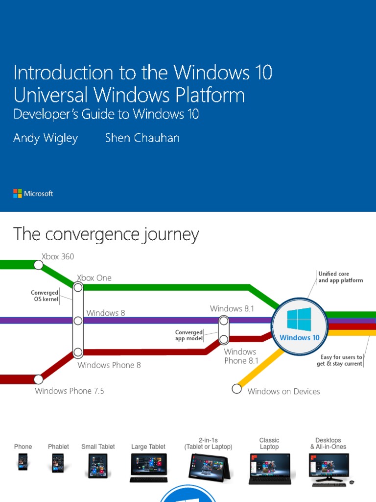 01 UWPOverview | PDF | Mobile App | Microsoft Windows