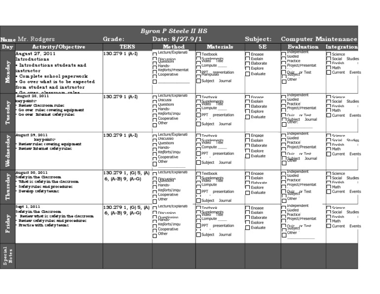 Computer Maint Week 1 | PDF | Education Theory | Change