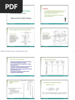 Measurement of High Voltage