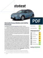 Hyundai Kona Elektro 64 KWH Premium