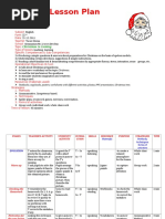 Lesson Plan: Subject Form Date Teacher School Topic Type of Lesson Specific Competences & Sub-Competences