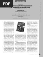 Una Experiencia de Evaluación Formativa en Educación Física en Educación Primaria