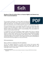 Review of The EU Action Plan On Human Rights and Democracy FIDH Recommendations