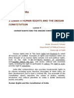 2 Lesson 4 Human Rights and The Indian Constitution