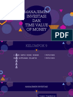 MANAJEMEN INVESTASI DAN TIME VALUE OF MONEY