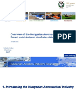 Overview of The Hungarian Aeronautical Industry: Research, Product Development, Diversification, Collaboration