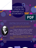 Schumpeter Y Su Visión Del Desarrollo Económico: Jonathan Guallasamin Cesar Velasquez