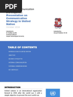 United Nations marketing Campaign 