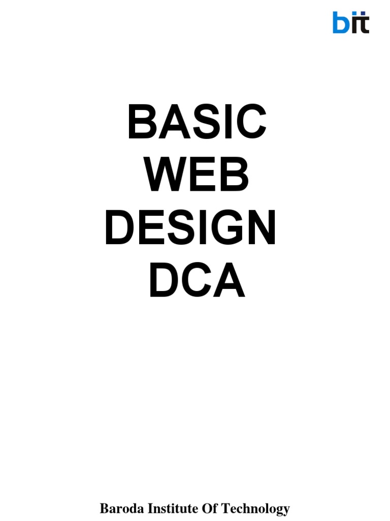 Basic Introduction to HTML, CSS, JavaScript and Dreamweaver for 