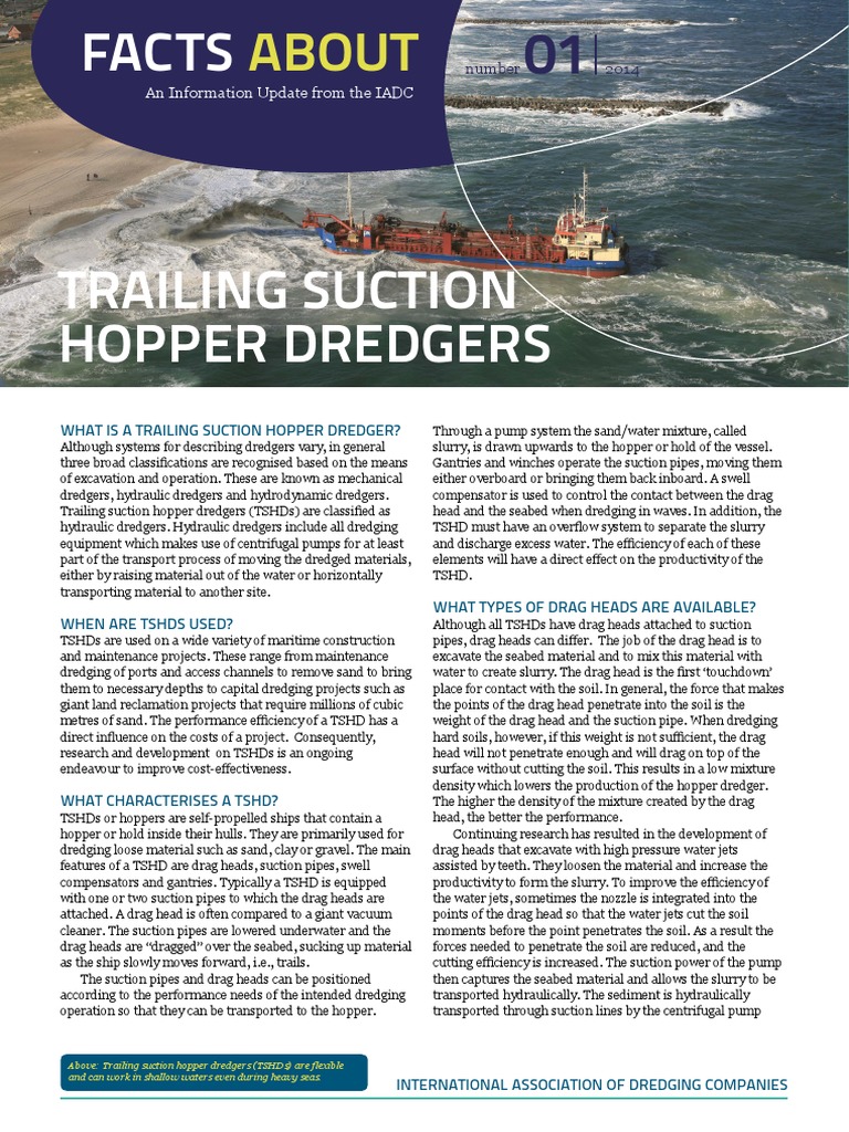 TSHD PDF | PDF | Dredging | Hydrology